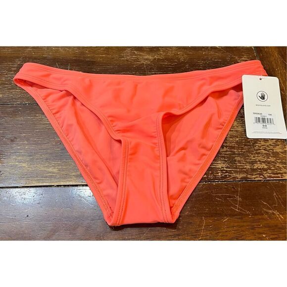 Body Glove Women's Smoothies Basic Solid Fuller Coverage Bikini Bottom Swimsuit - Picture 3 of 7